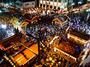 鹿沼今宮神社祭の屋台行事