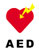 AEDマークの画像