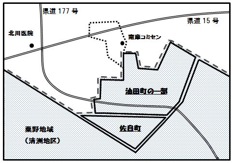 油田町の一部・佐目町