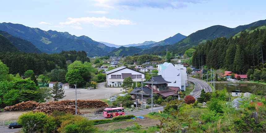 鹿沼の風景