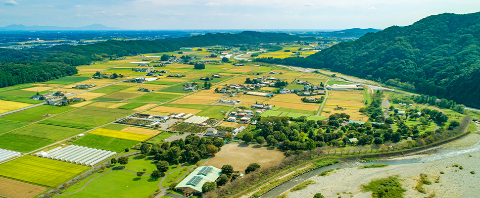 鹿沼市の風景