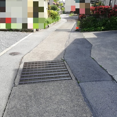 カーブの具合は昔の水路のまま カーブの具合は昔の水路のまま
