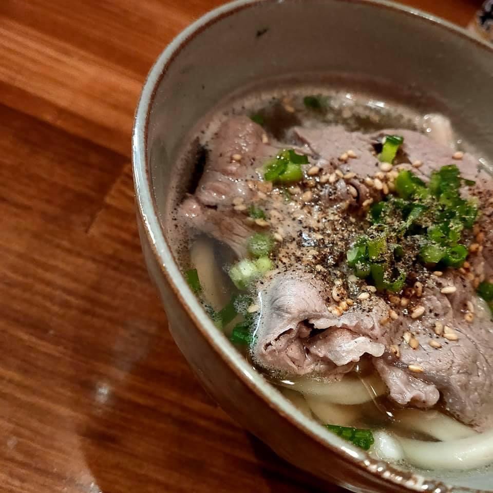 肉吸いうどん 肉吸いうどん