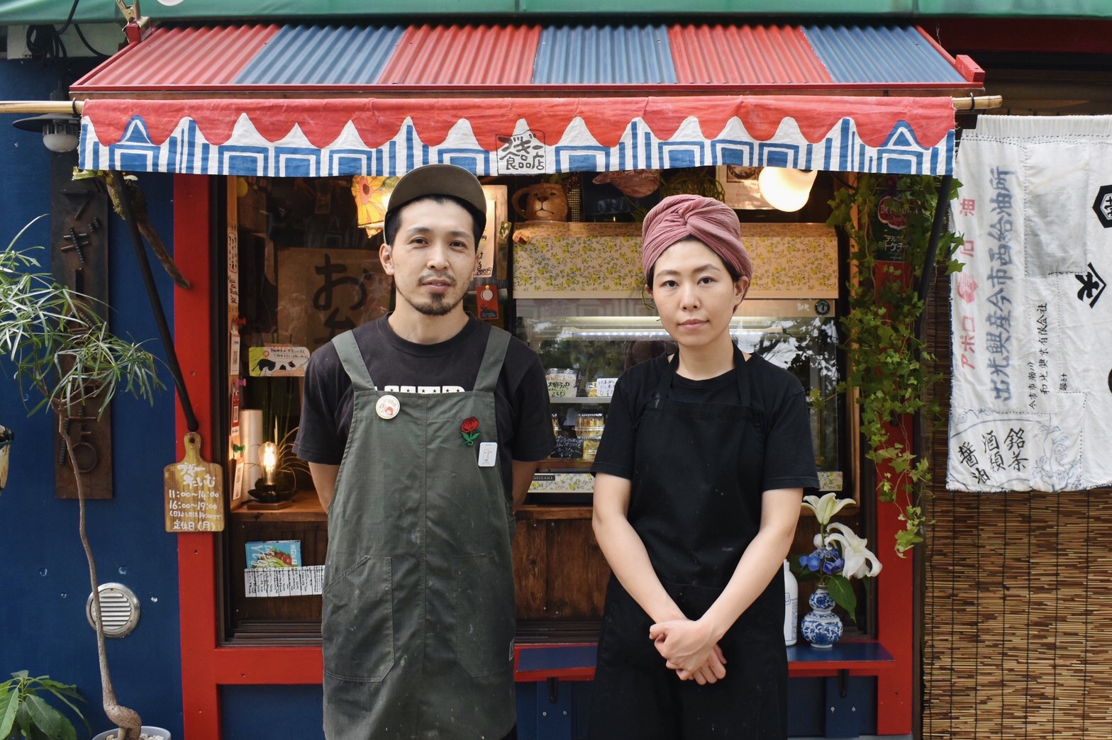 ブギー食品店オーナー夫婦