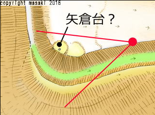 外周部堀と切岸_1