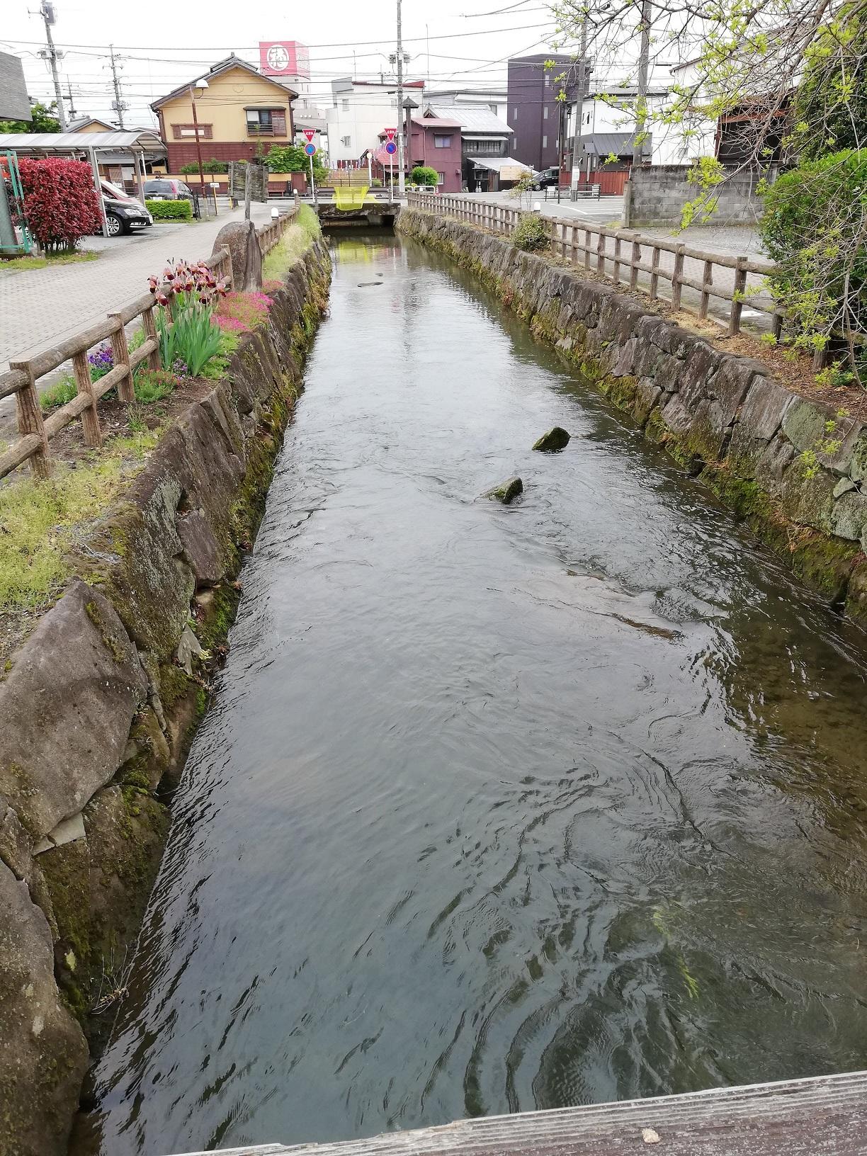 下流で開渠 下流で開渠