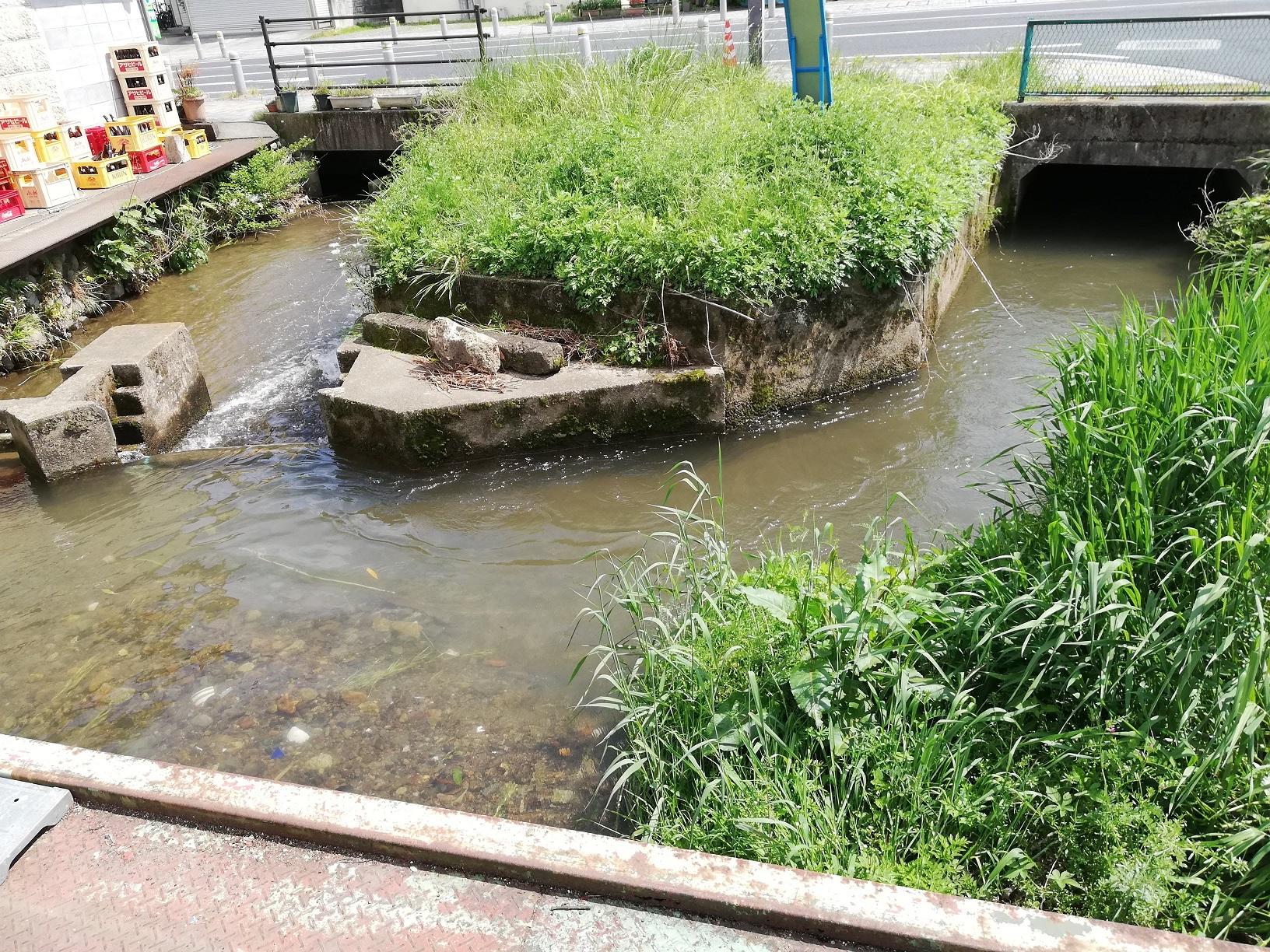 古峯通り手前の酒屋西側 古峯通り手前の酒屋西側