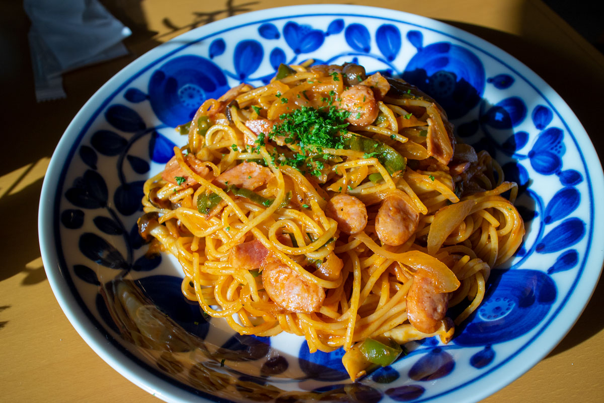 ランチメニューのスパゲッティ ランチメニューのスパゲッティ