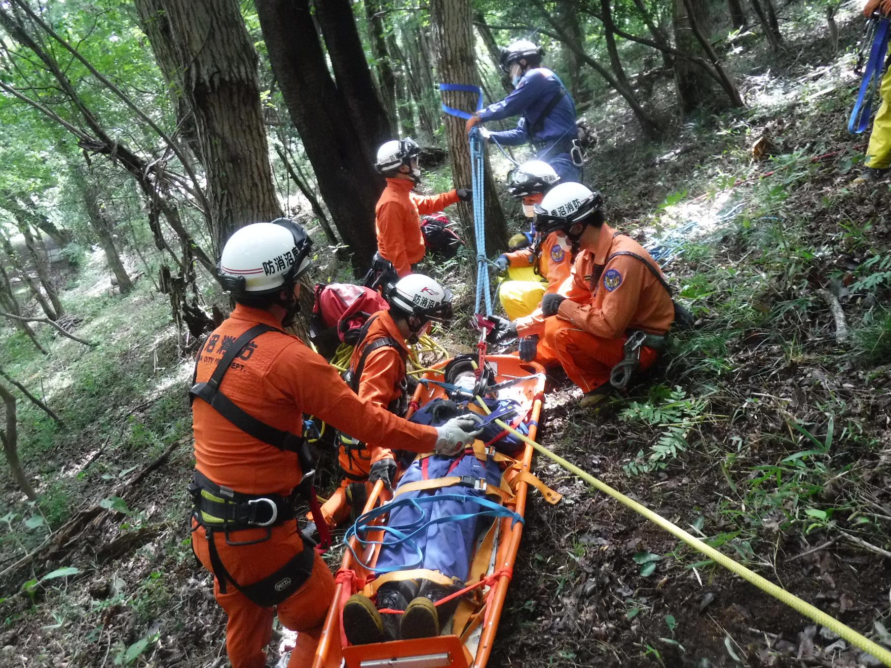 山岳救助訓練2