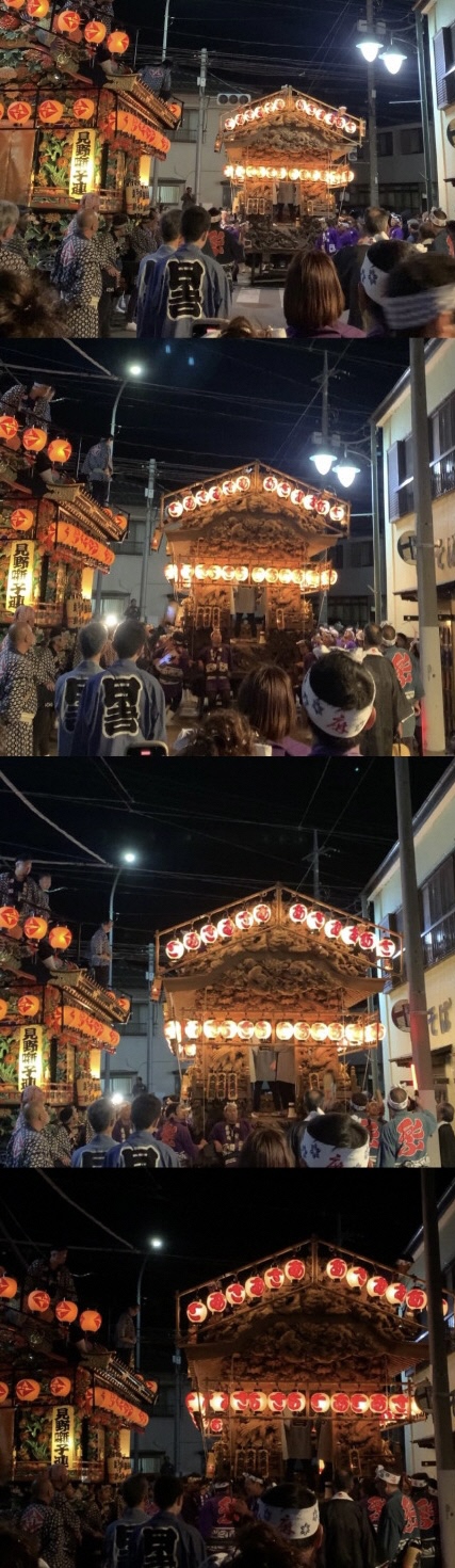 22.白山神社前日吉囃子目線