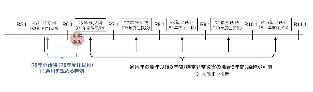 特例雑損控除