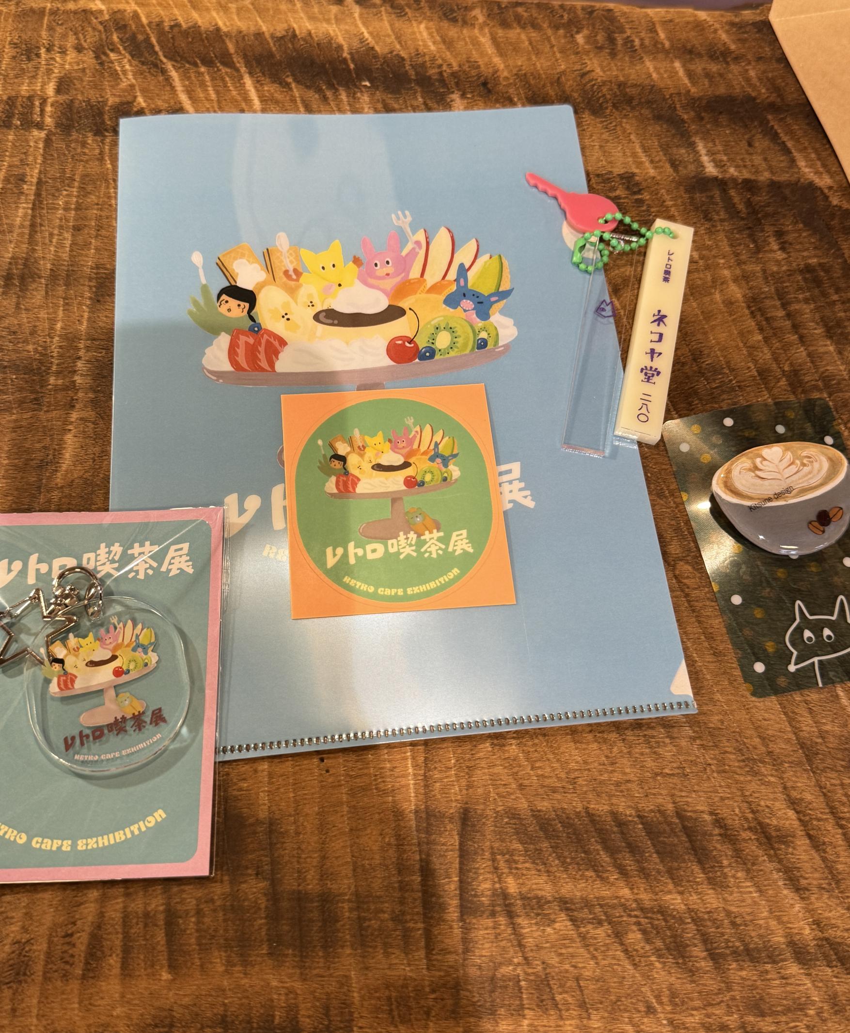 39、レトロ喫茶展グッズ