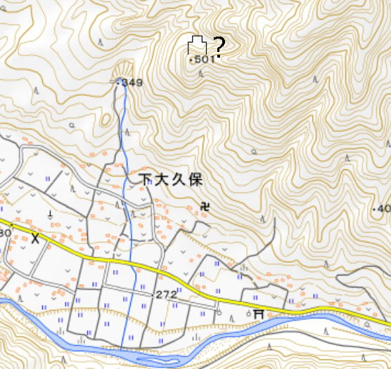 大久保地図