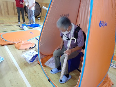 簡易トイレ