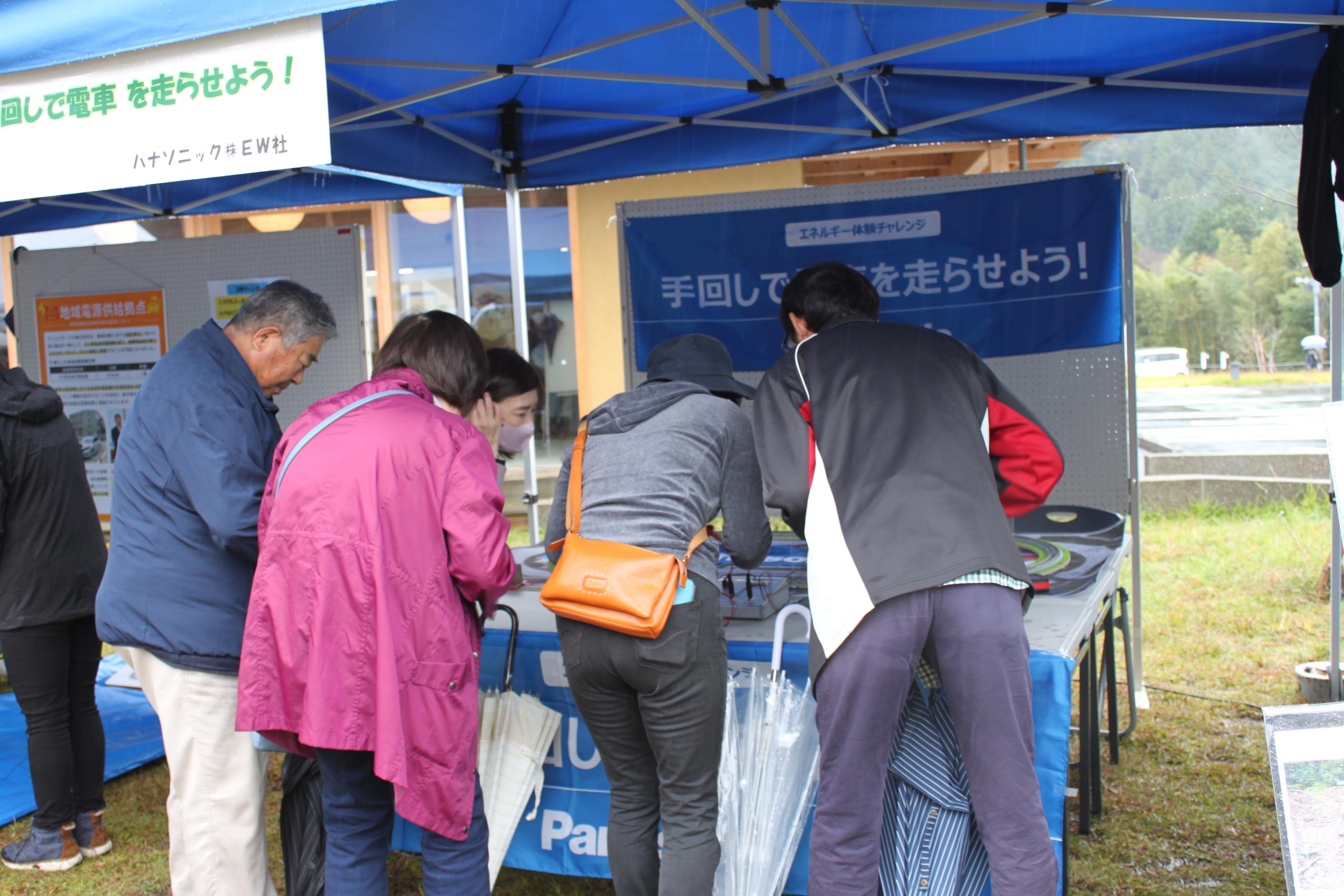 出店ブースの様子