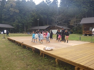 演目発表の様子