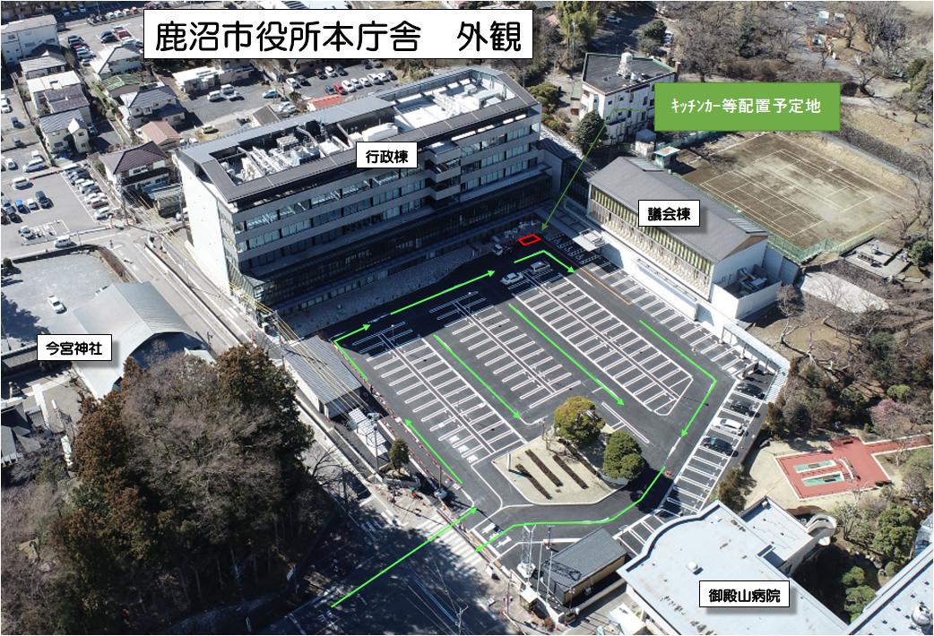 キッチンカー配置場所