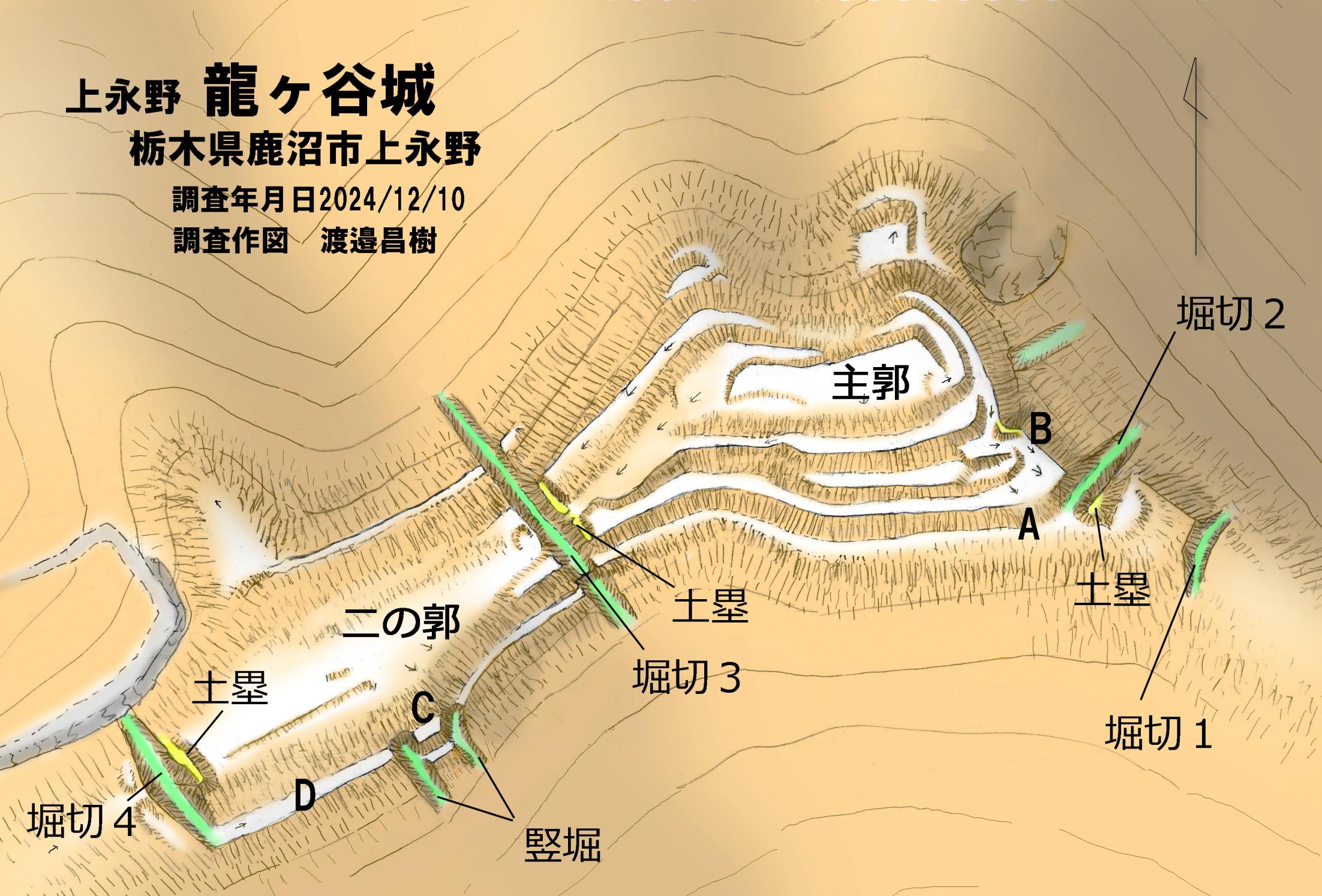 図1リュウガイ城