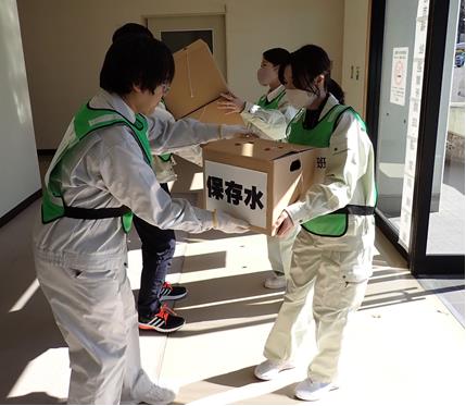 物資搬入訓練