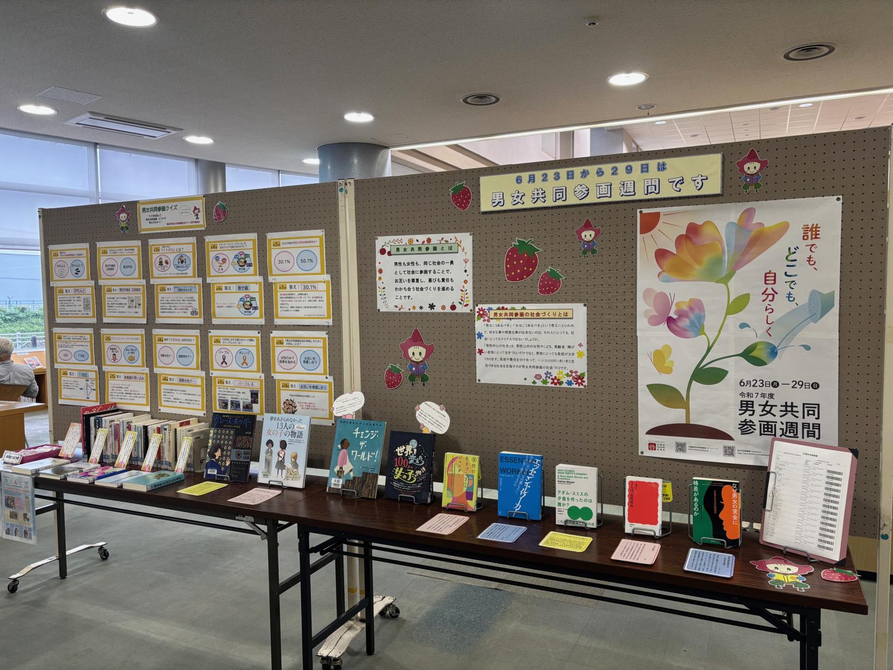 鹿沼市立図書館本館 （昨年の展示）