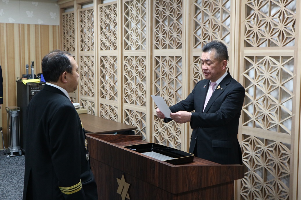 消防団長1