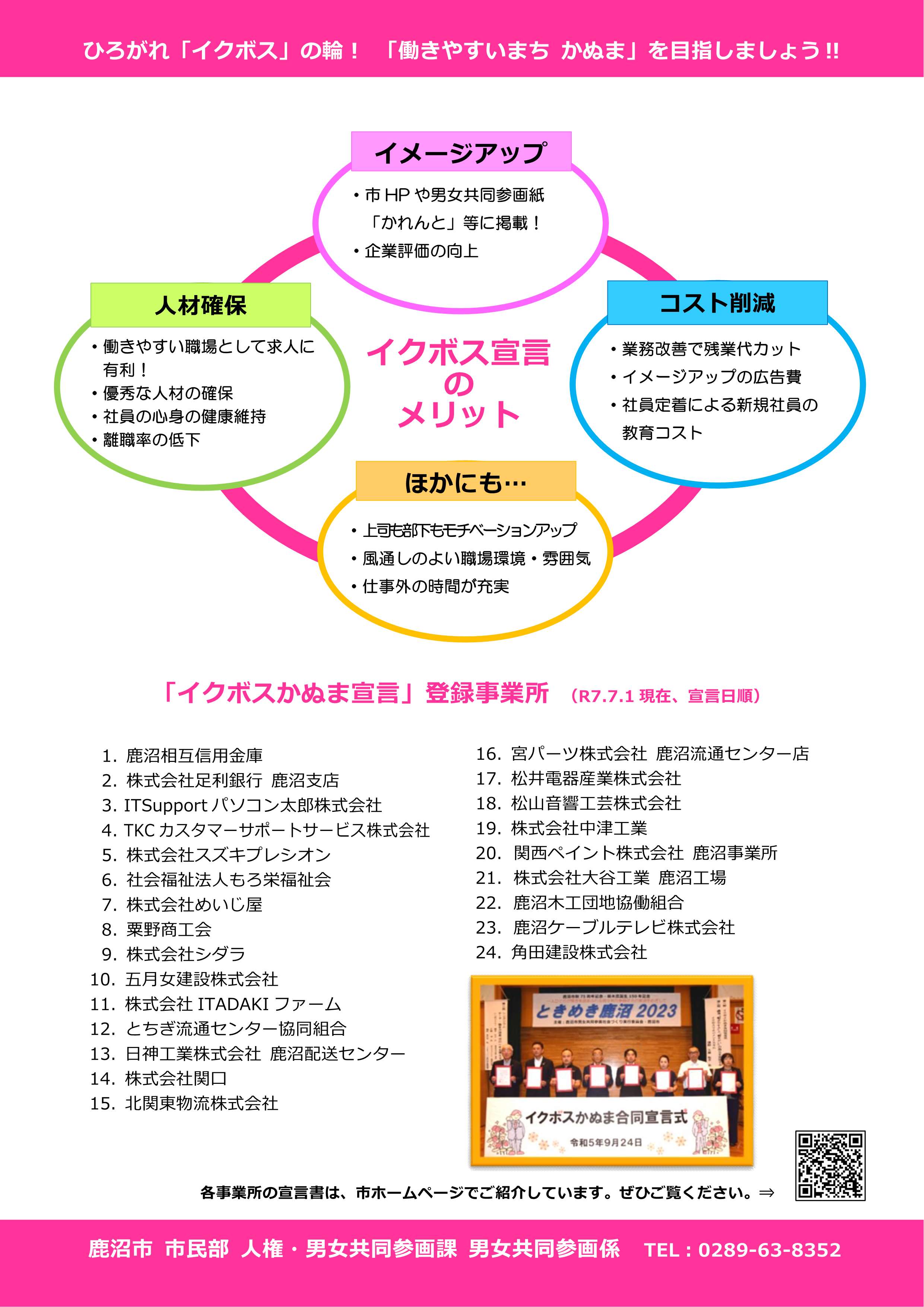 イクボスチラシ_令和7年6月1日現在（裏面）