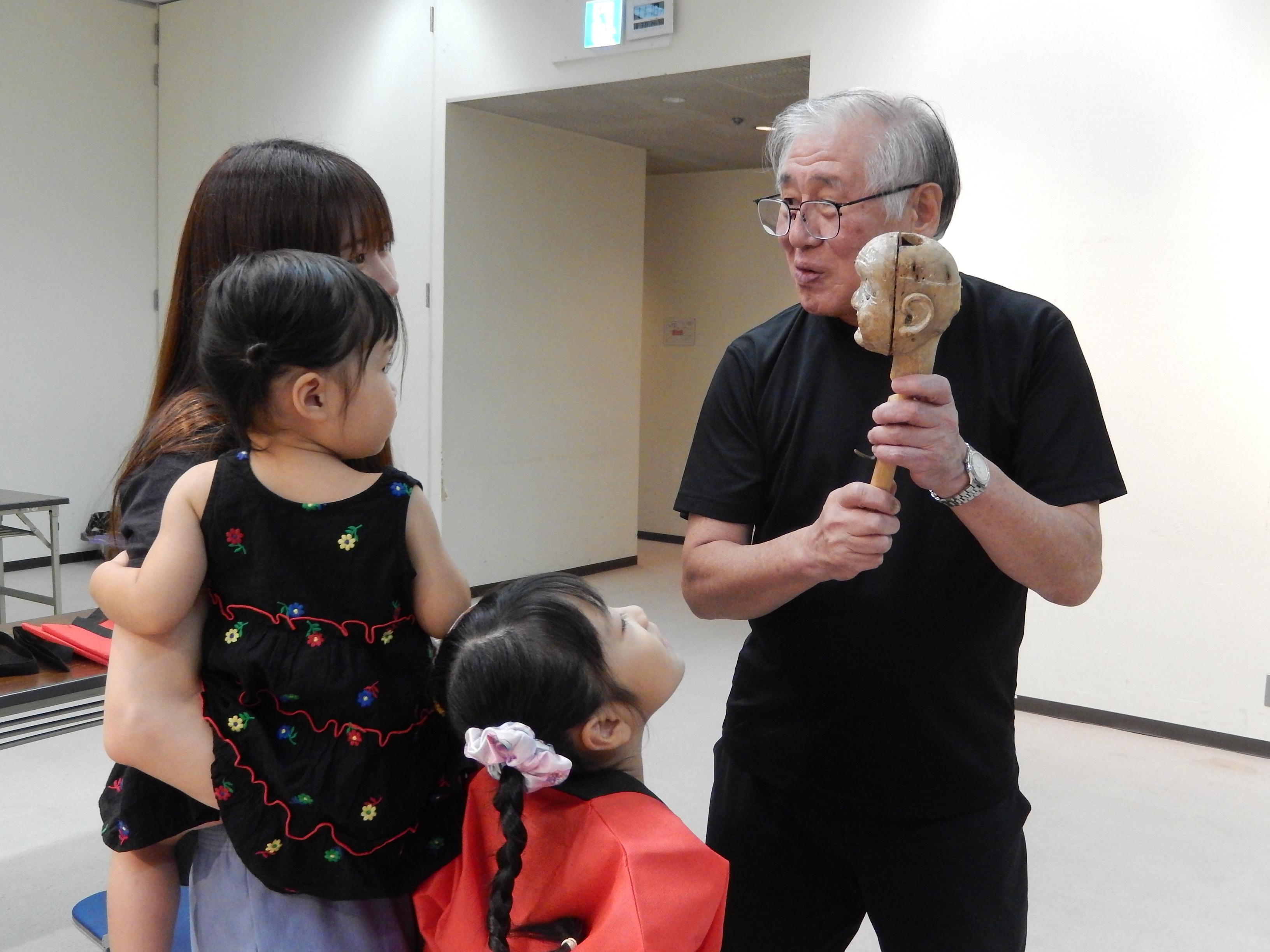 奈佐原文楽体験教室