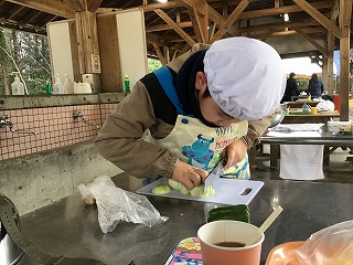 窯焼きピザづくり