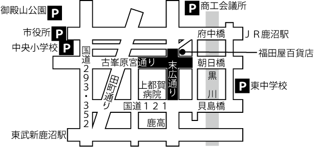 花市会場図 花市会場図