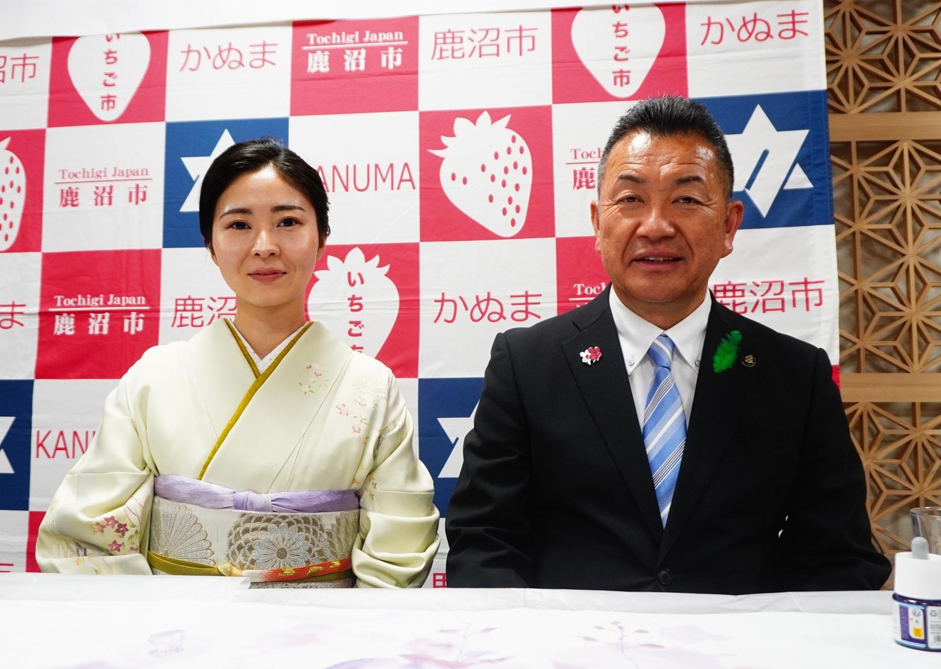 かぬまふるさと大使委嘱状交付式の様子(2)