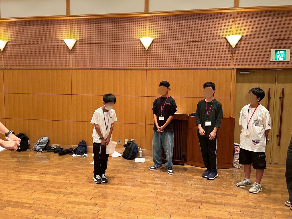 第1回青少年ボランティア・リーダー教室の様子