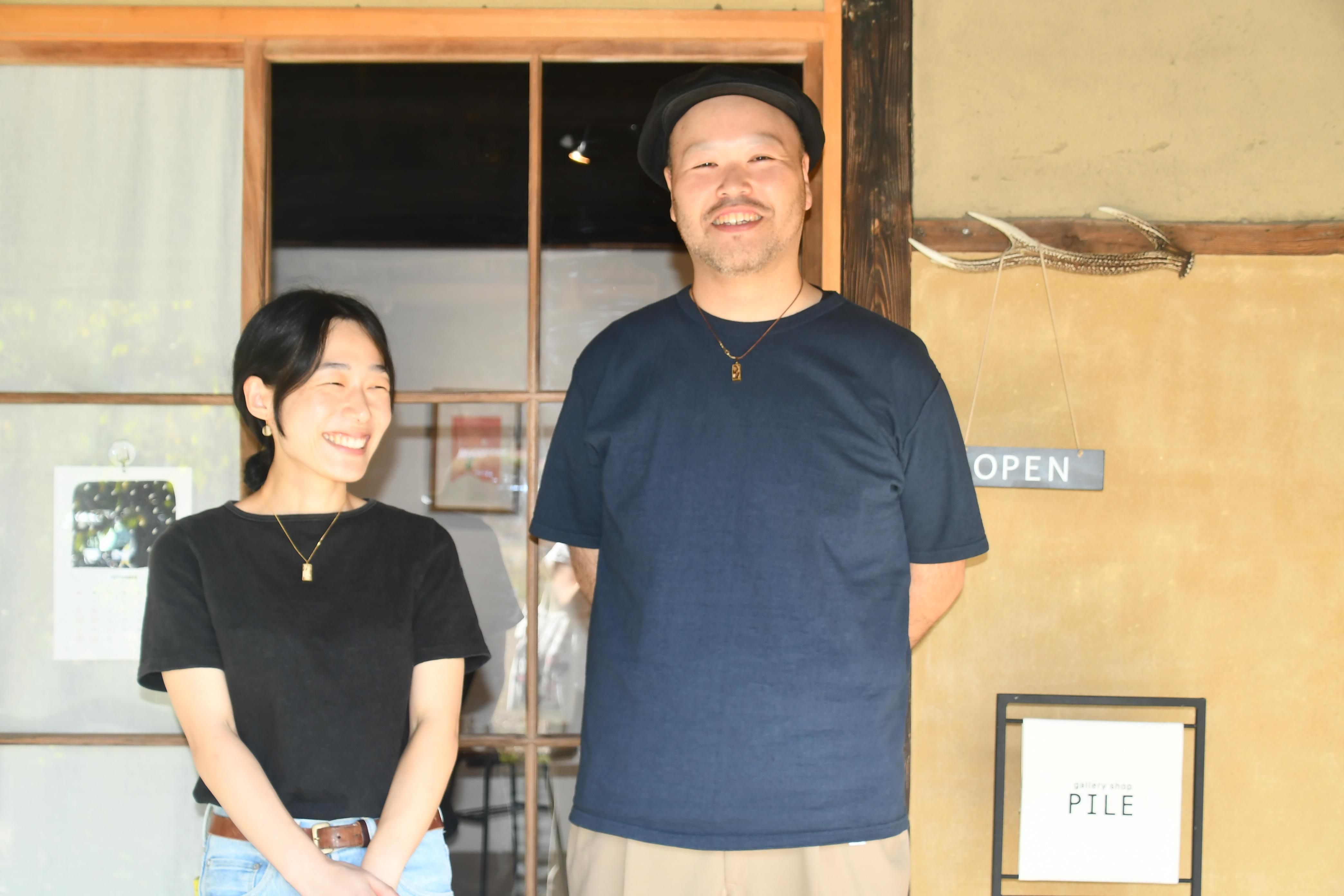 「Gallery shop PILE 」みうらともさん・白田 祥吾さん